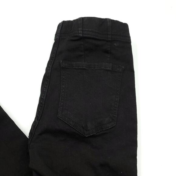 Free People Ultra-High Pull-On Skinny Jeans in Black Size 24 - Picture 7 of 8